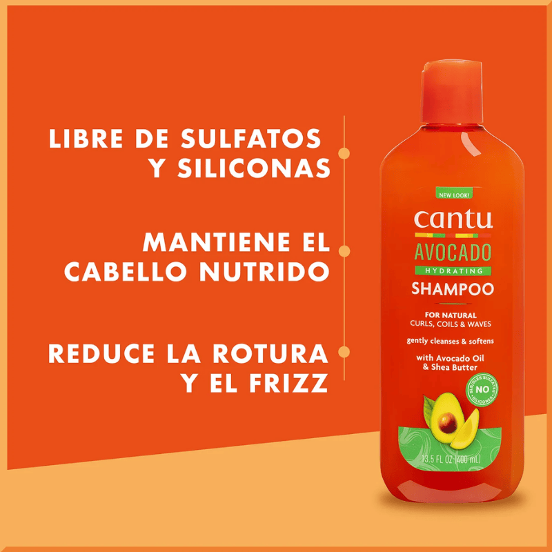 Hair Care Shampoo CANTU Shampoo Avocado Oil/Shea Butter 400 ml