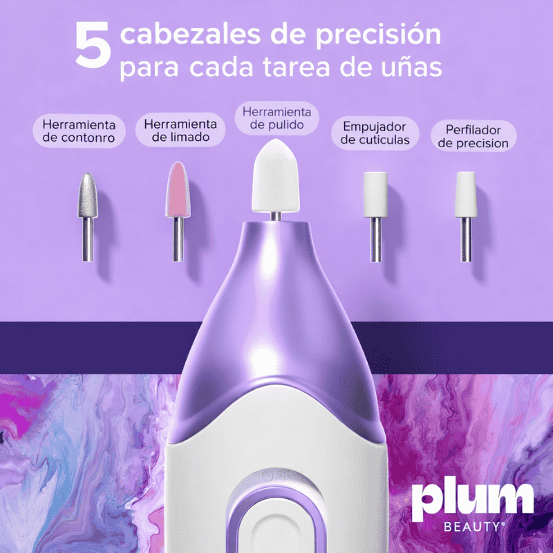 Body Care Acc Plum Beauty Total Nail Care System Great For Manicures And Pedicures