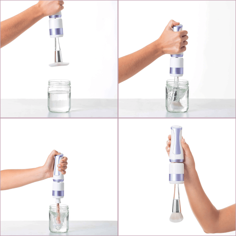 Body Care Acc Plum Beauty Automatic Makeup Brush Cleaner Plum Beauty