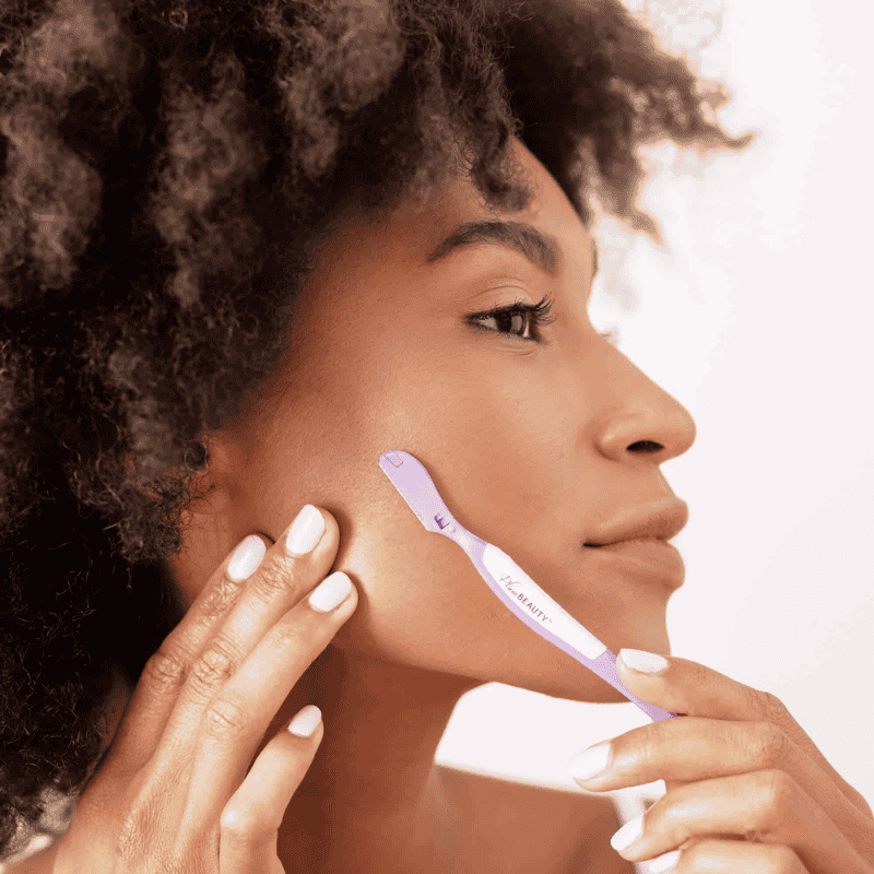 Body Care Acc Plum Beauty Facial Shaping Razors Grooms And Exfoliates