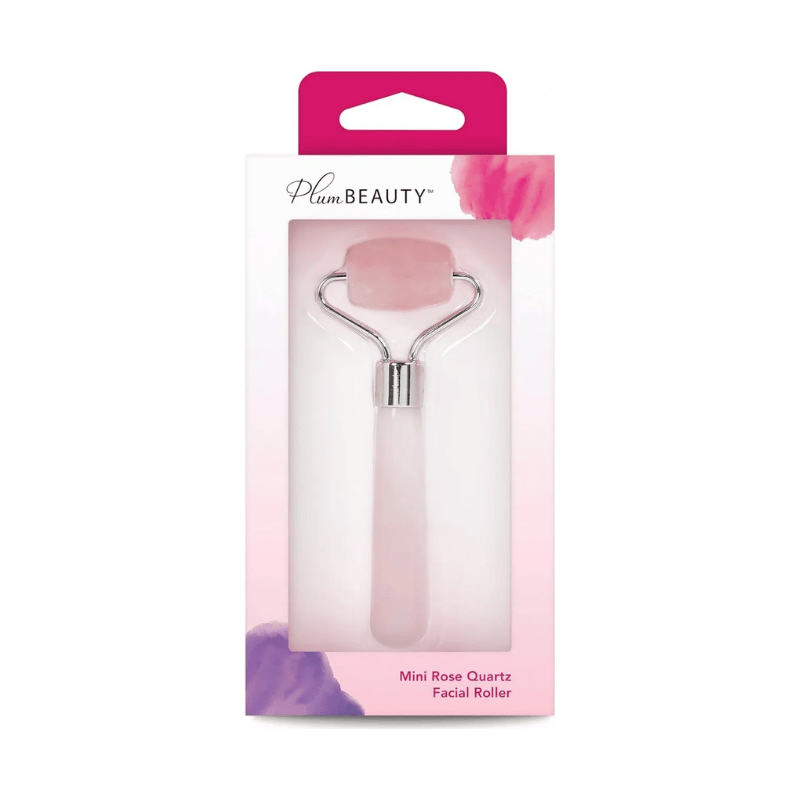 Body Care Acc Plum Beauty Mini Rose Quartz Facial Roller Perfect Por Travel