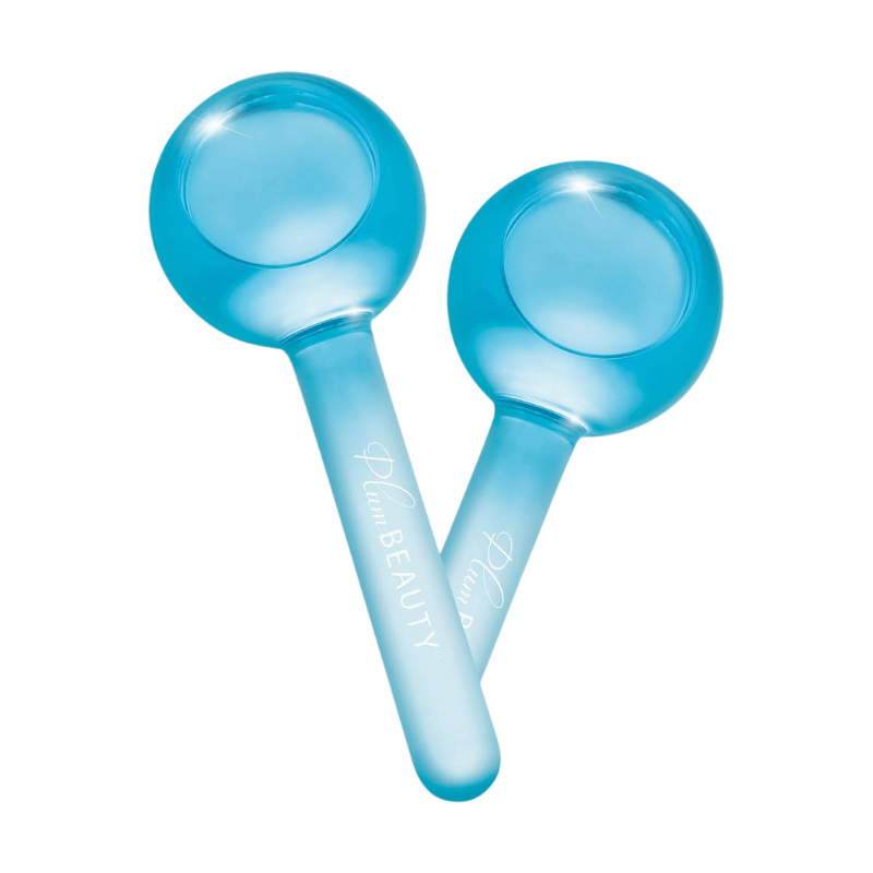 Body Care Acc Plum Beauty Glass Cooling Facial Blobes Sootheand Depuff