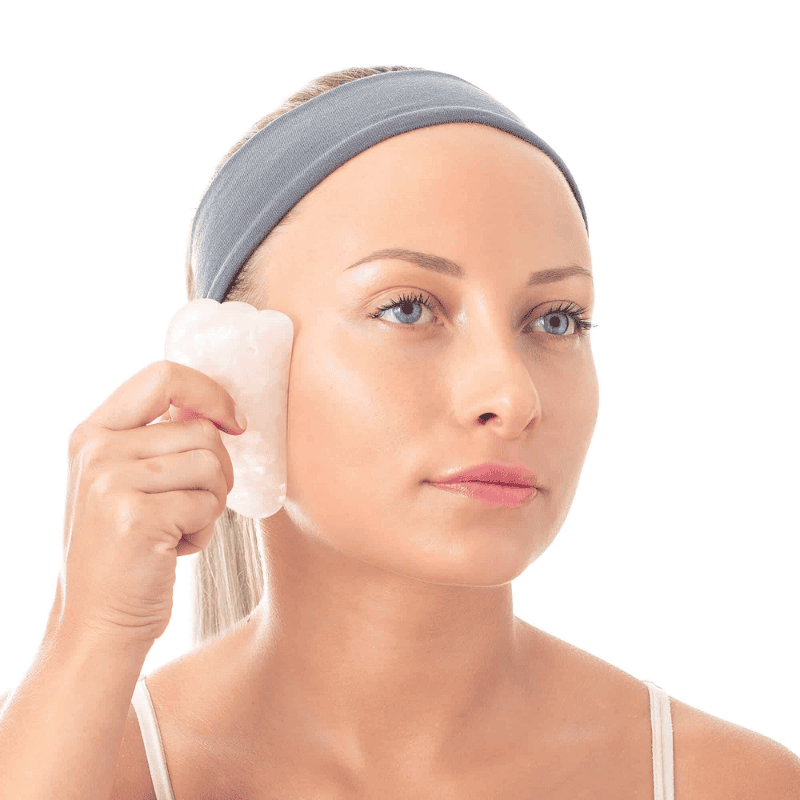 Body Care Acc Plum Beauty Rose Quartz Gua Sha Stone Plum Beauty