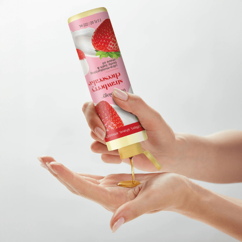 Body Care Ac BC Strawberry Cheesecake Body & Bath Oil 222 ml