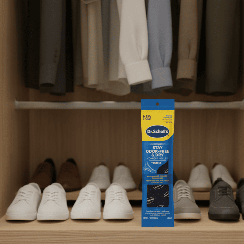 Foot Care Acc DR. S Stay Odor-Free & Dry Comfort Insoles Men´S/Women´S 1 Pair