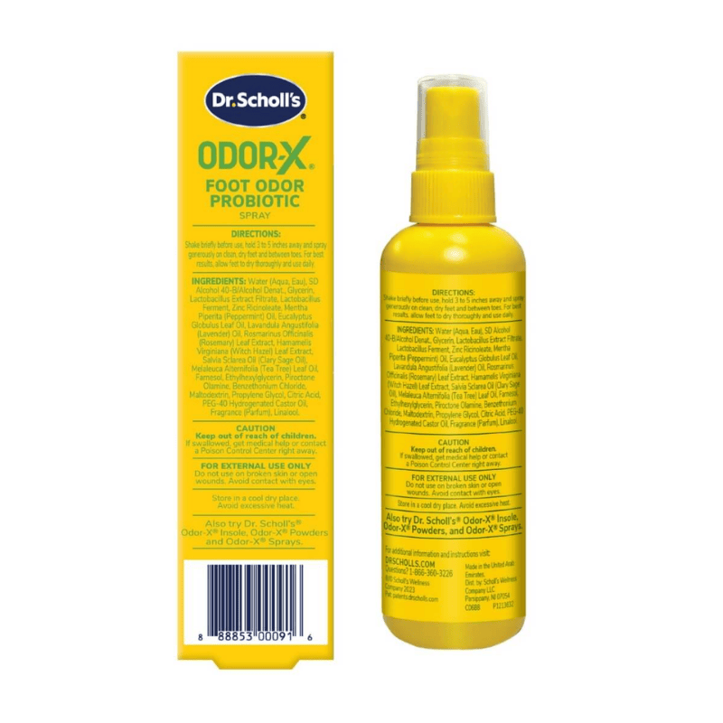 Foot Care Desod DR. S ODOR-X foot odor probiotic spray 118 ml