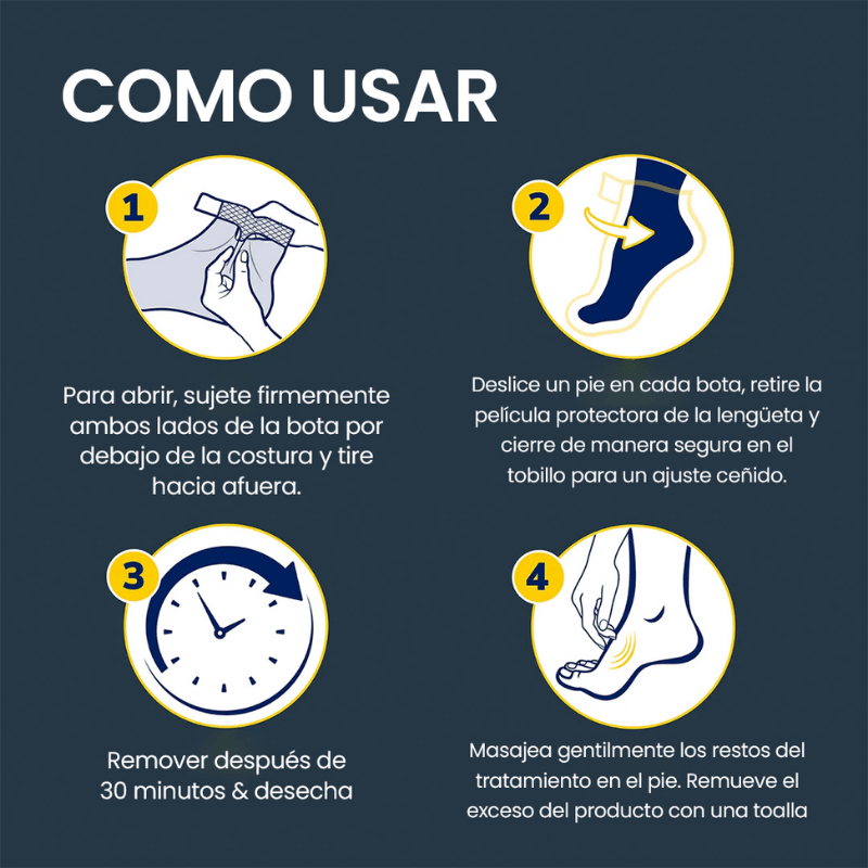 Foot Care Msc DR. S Tired Achy Feet Soothing & Reviving Foot Mask 1 Pair